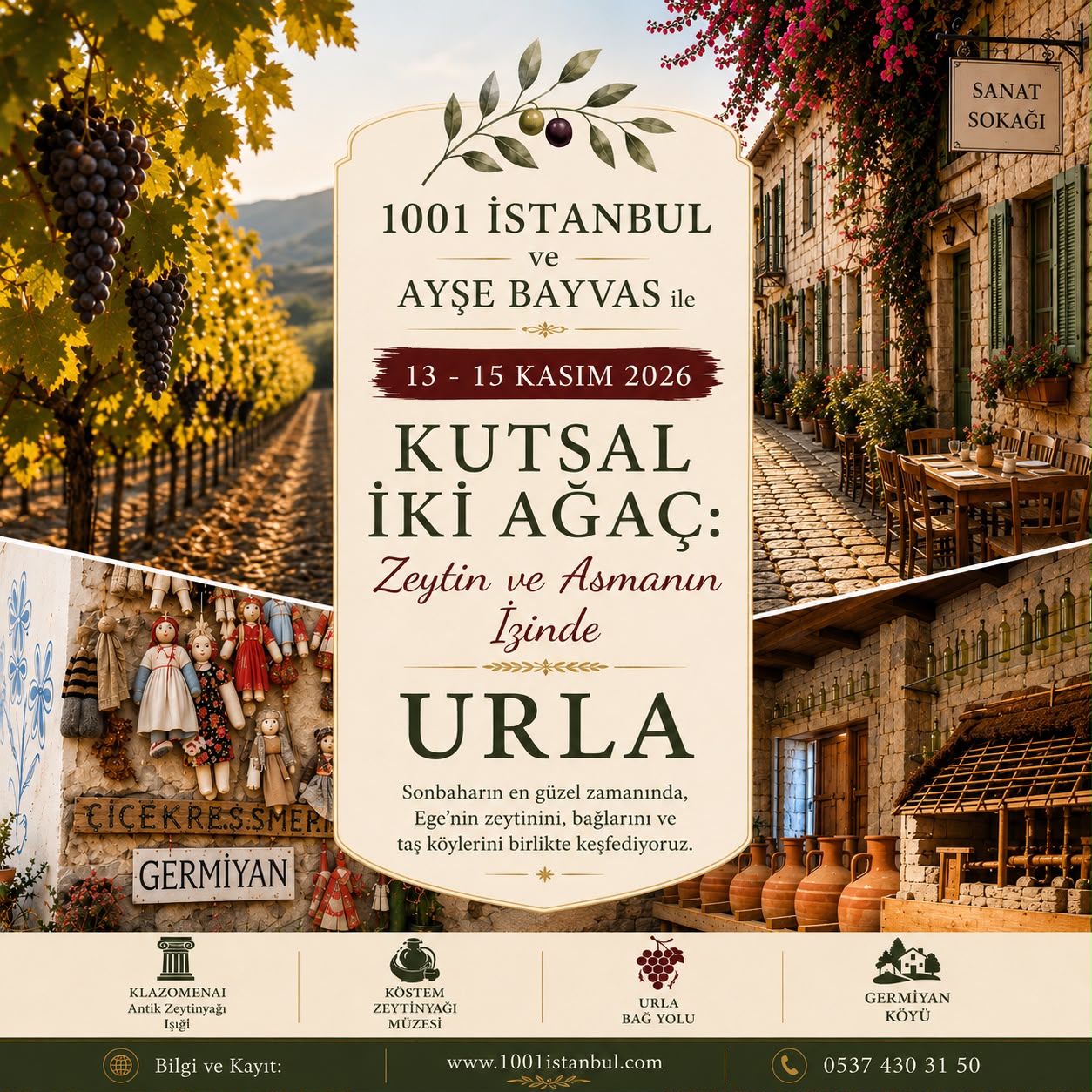 Kutsal İki Ağaç: Zeytin ve Asmanın İzinde Urla